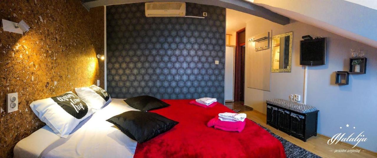 Smjestaj Natalija Hotell Osijek Exteriör bild