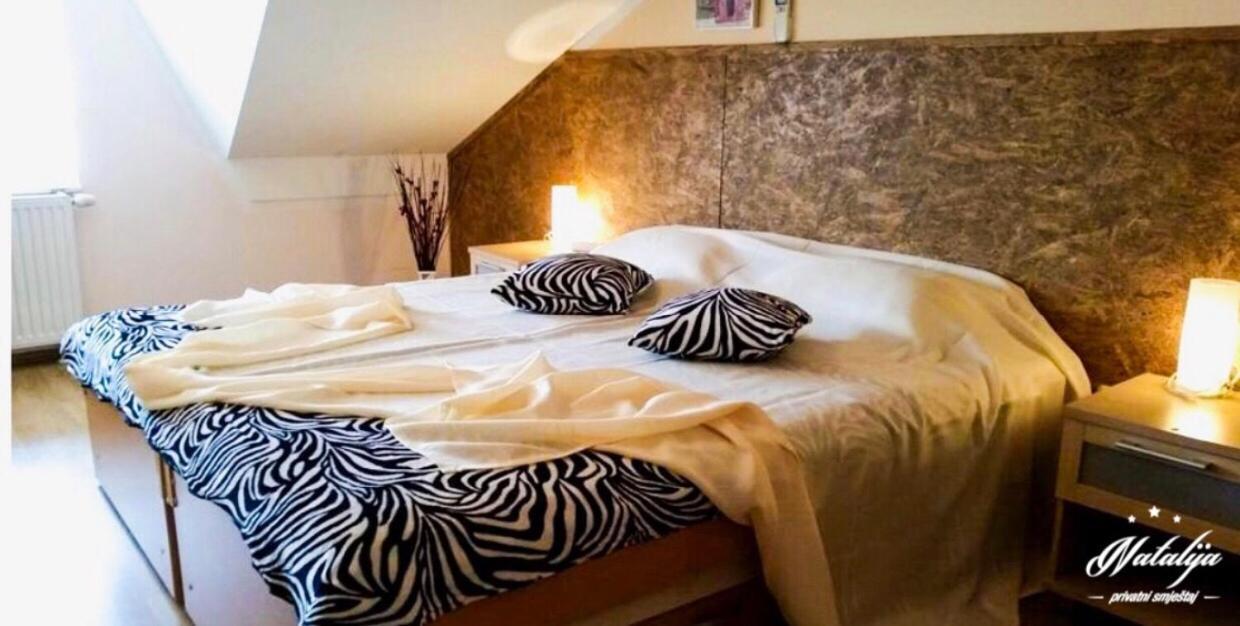 Smjestaj Natalija Hotell Osijek Exteriör bild