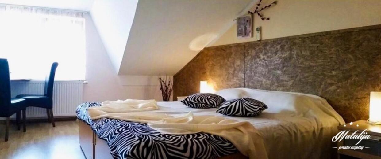 Smjestaj Natalija Hotell Osijek Exteriör bild